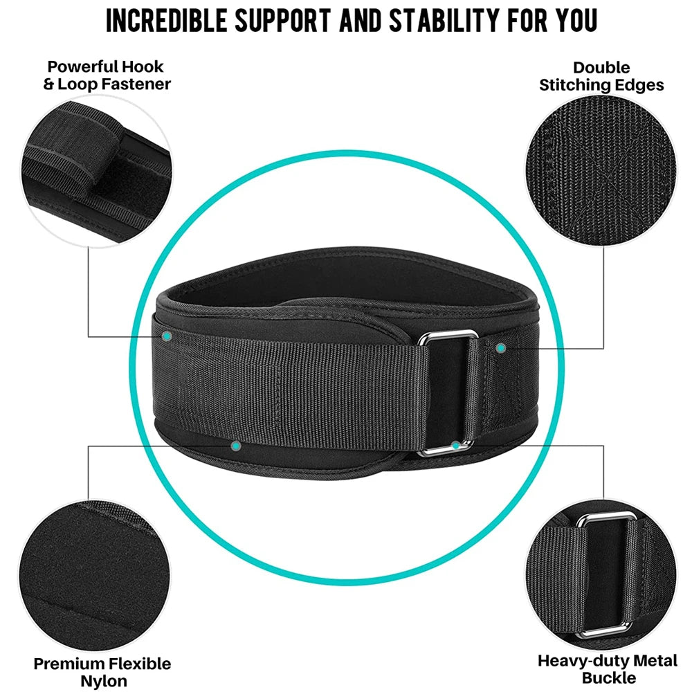 Adjustable Gym Weightlifting Belt