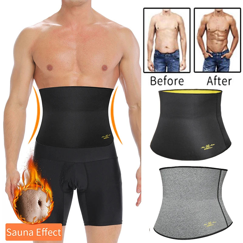 Men’s Waist Trainer Sweat Belt