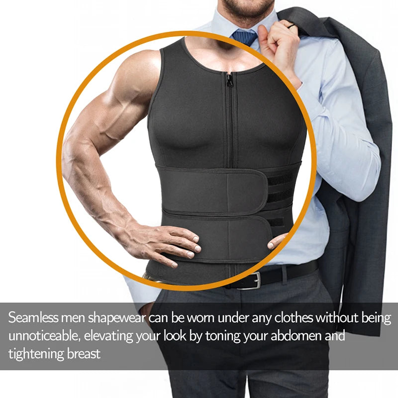 Men’s Neoprene Sauna Sweat Vest